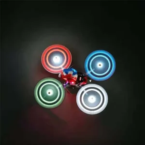 Gemfan Moonlight V2 LED 51466 Durable Tri-Blade 5″ Prop 4 Pack – Choose Your Color