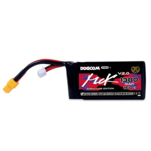 DOGCOM 6S 1380mAh 160C MCK Signature Edition V2 22.2V LiPo Battery